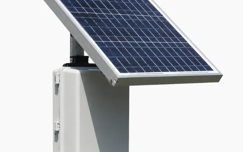 elektrische behuizing op zonne-energie